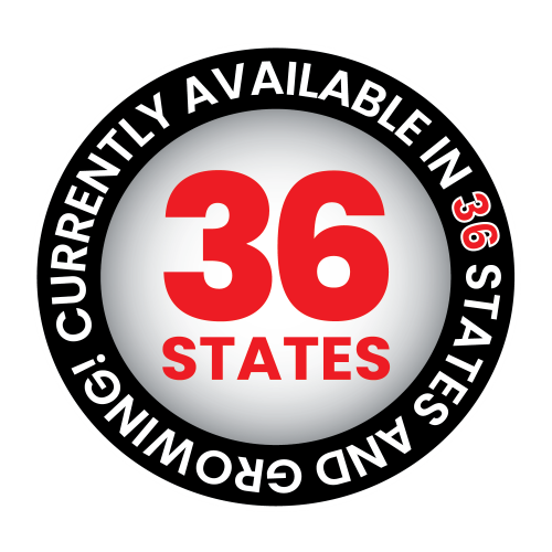36 States Coverage
